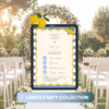 Lemon Wedding Collection – Amalfi Coast Canva Bundle