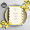 Lemon Wedding Collection – Amalfi Coast Canva Bundle
