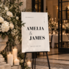 The Black & White Collection (2) Black & White Wedding Stationery Bundle – 7 Editable Canva Templates