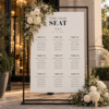 The Black & White Collection (3) Black & White Wedding Stationery Bundle – 7 Editable Canva Templates